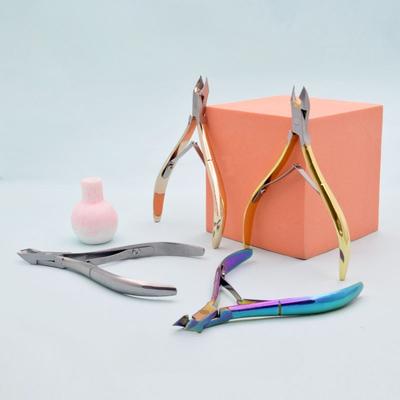 1 Stück Edelstahl Maniküre Nagelhautschneider Nagelhautzange Schmieden D-501 Scharfe Schneide Dorn Hühneraugen Schönheit Manikürist