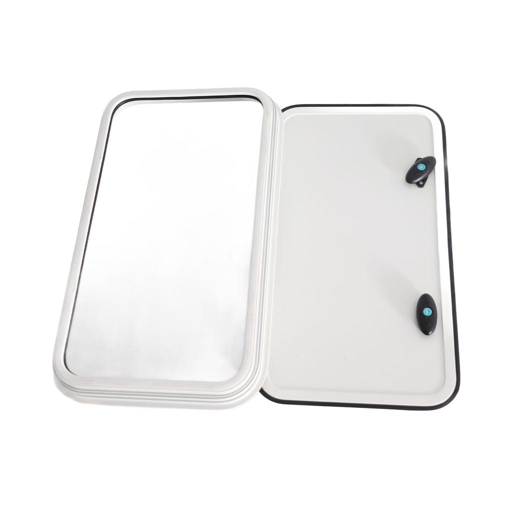 700x400mm Marine Access Hatch Rounded Boat Deck Hatch Access Storage Compartment Hatch for RV
