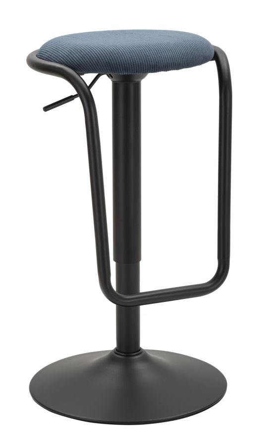 Bar Stool With Lift Destiny Navy Cm Ø 41X61-83