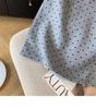 Woolen Retro Heart Polka Dot High-Waist Slim Skirt - 2025 Autumn/Winter Korean Style
