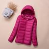 New Light Down Jacket Women's Short White Duck Down Fashion Autumn and Winter Light Jacket