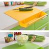 Non-Slip 2-in-1 Cutting & Pressing Board with Detachable Storage - Plastic Kitchen Set