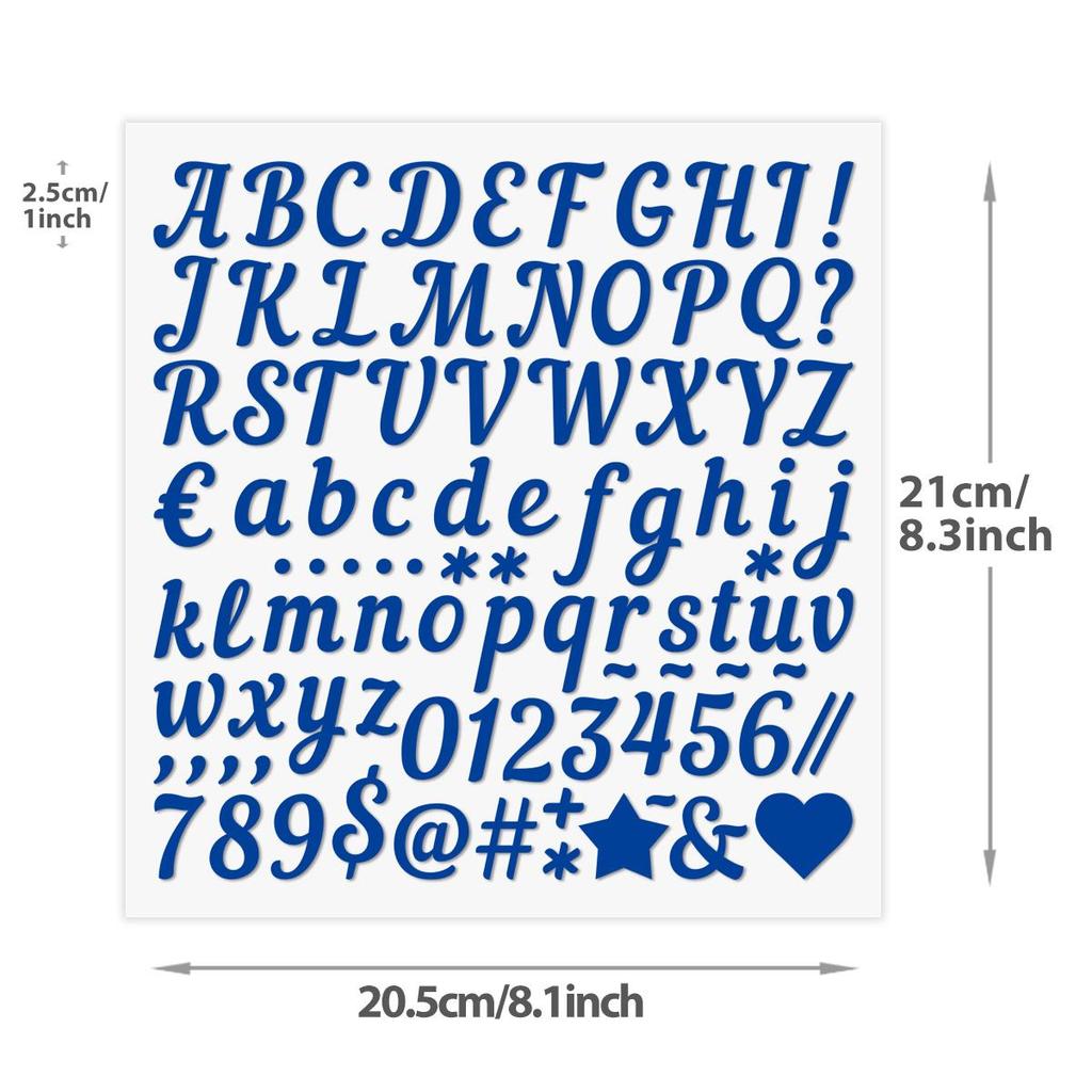 26 alphabet letters in iron-on vinyl, 10 colors, iron-on patches, DIY decals for t-shirts, bags, caps, pants, DIY crafts
