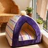 Cozy Mushroom Pet Tent: Warm Semi-Enclosed Indoor Bed for Cats and Dogs