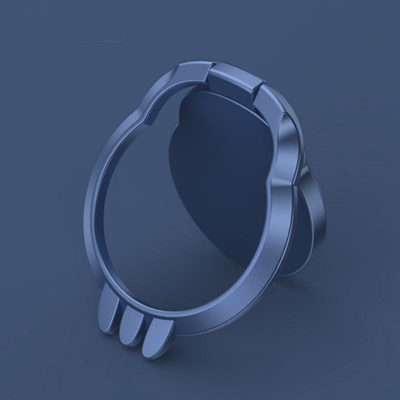 Uchwyt pierścieniowy na telefon, Stojak pierścieniowy na palec : Uniwersalny uchwyt na telefon komórkowy ze stojakiem, pasujący do większości telefonów komórkowych