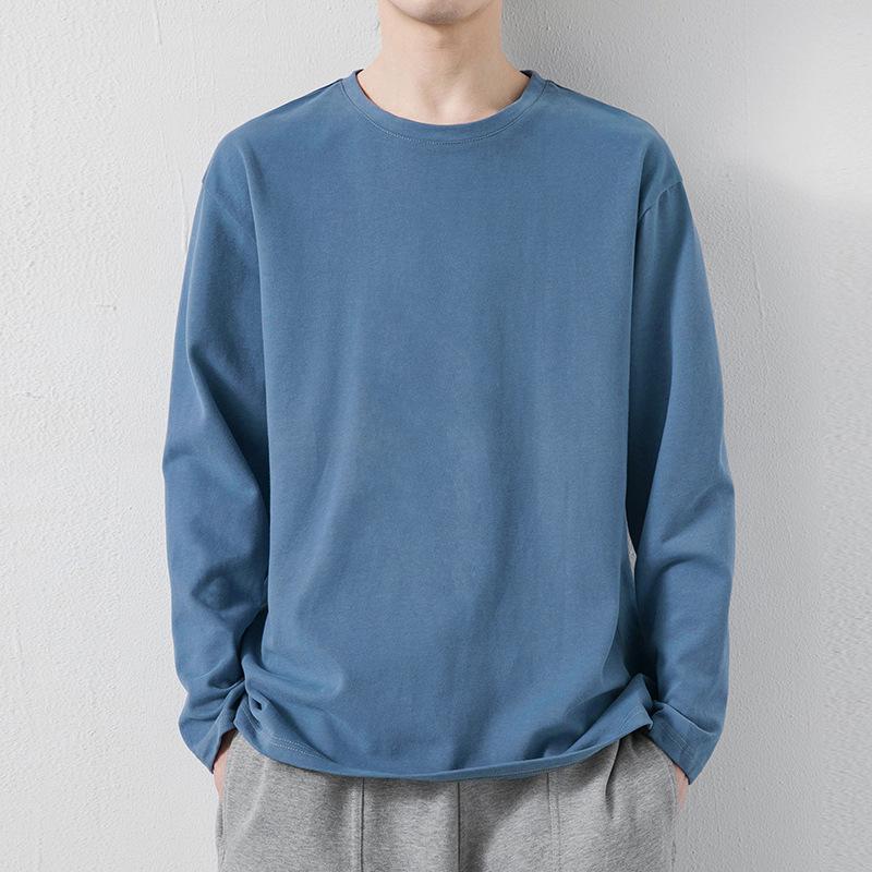 Męskie casualowe bluzy z okrągłym dekoltem w jednolitym kolorze Klasyczna bluza z kapturem Bluza z kapturem Streetwear Długi rękaw Modna standardowa bluza z kapturem
