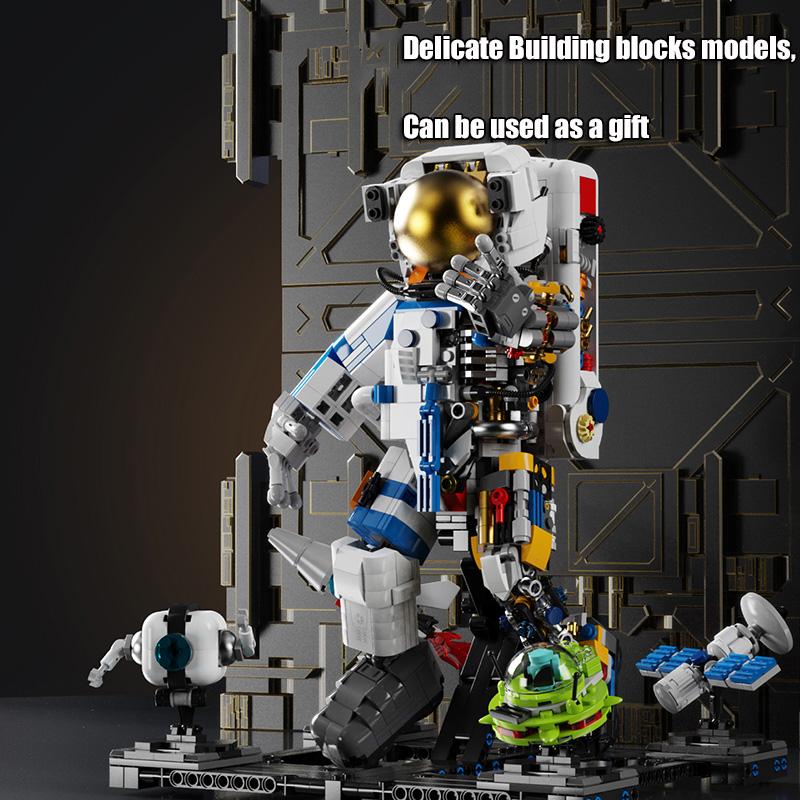 First-Class 1736Pcs Premium-Quality Astronauts In Space-Discovery Superior-Grade Assembly Building-Bricks Play Sets Assembly-Set Superior-Grade