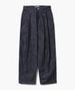 XERO Clean Denim Deep Two Tuck Vertical Pants [Indigo]