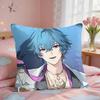 Wuthering Waves Brant Cushion Cover Square Short Plush Pillow Case Living Room Sofa Home Decor Funda X