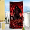 Naruto Character Customized Name Beach Towel Quick-Dry Soft Microfiber Suitable for Sports Travel Swimming Yoga Bathroom Beach And Pool