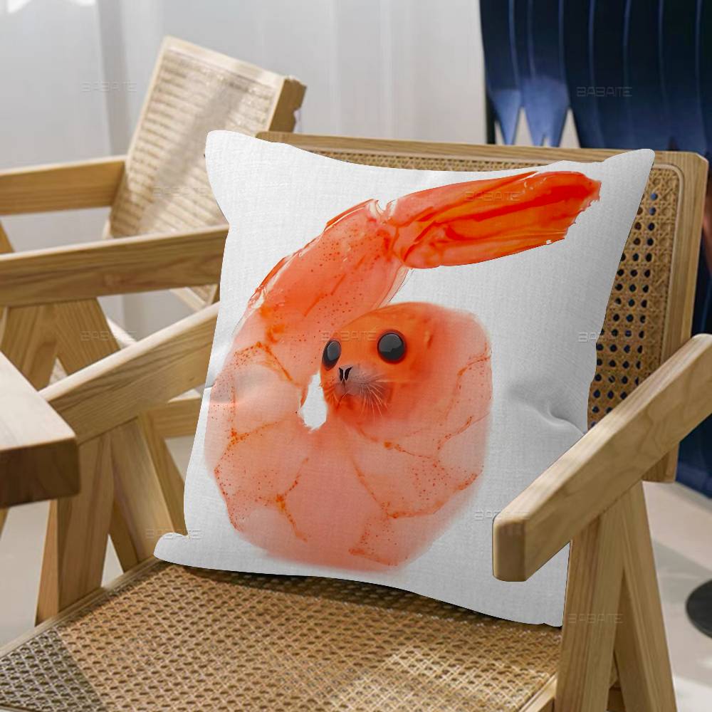Seal Sea Personalized Pillow Cover Kids Bedroom Wild Party Decor Pillowcase Kid Birthday Shower Gift