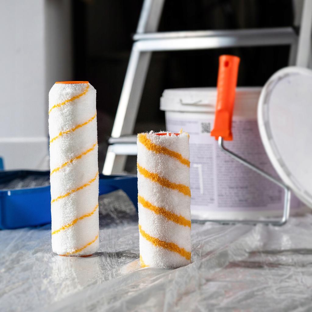 KADAX Wałek malarski Zapas Krótki Włos 2 Rolki 20 i 25cm