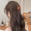 6.5cm Elegant Acetate Hair Claw Medium Size Sweet Hair Clip Crab Shark Clip for Women Hair Accessories Headwear