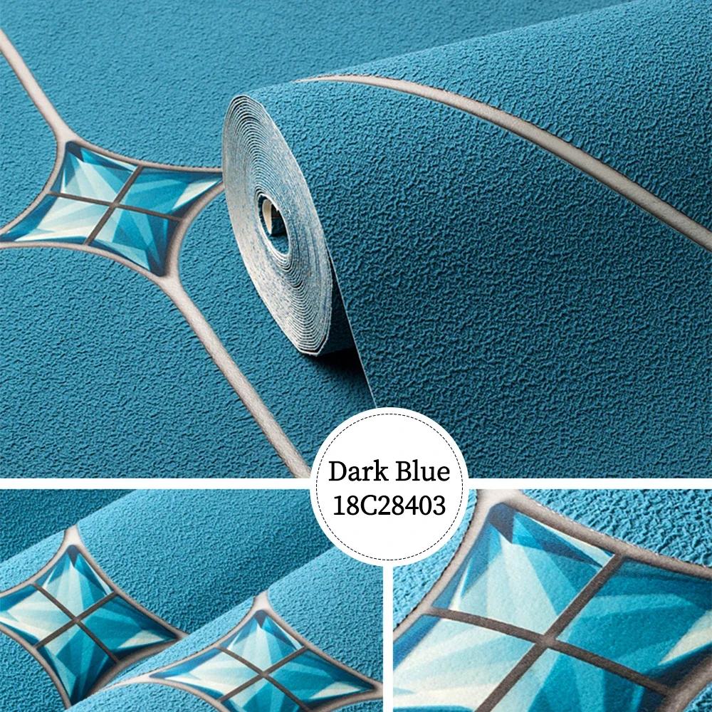 Tapety Włókninowe Diamentowe Imitacja Skóry Jelenia Aksamit Tapeta do Salonu Relief 3D Restauracja Sypialnia Tapeta