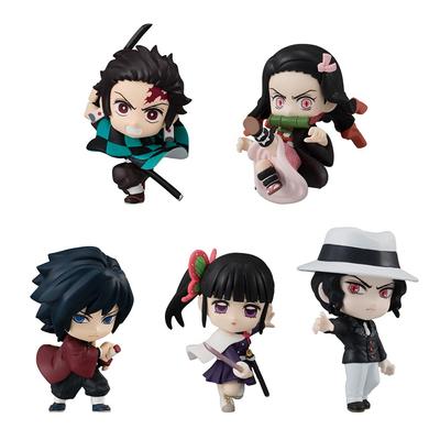 Zabójca Demonów Kimetsu no Yaiba RUCH ŚREDNI 3 (10 kawałków) Zabawka cukierkowa, 1 sztuka gumy do żucia (Pogromca demonów Kimetsu no Yaiba)