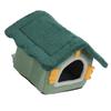 Pet Bed House Soft Warm Cat Bed Cave Detachable Cozy Dog House for Hamsters Rabbits Raccoons Skunks