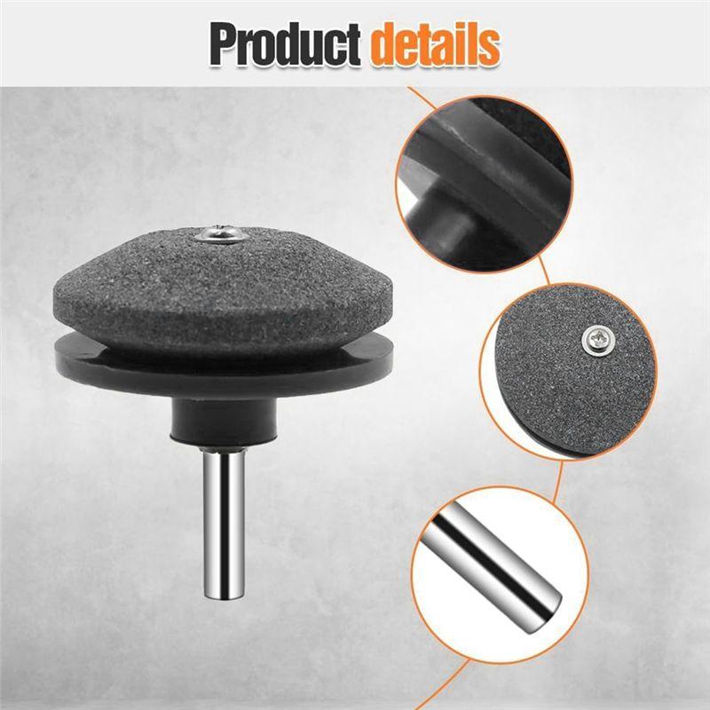 ABWR-Lawnmower Dull Blade Sharpener, Lawn Mower Blade Sharpener Tool, Universal Blade Sharpeners For Lawn Mowers,Black