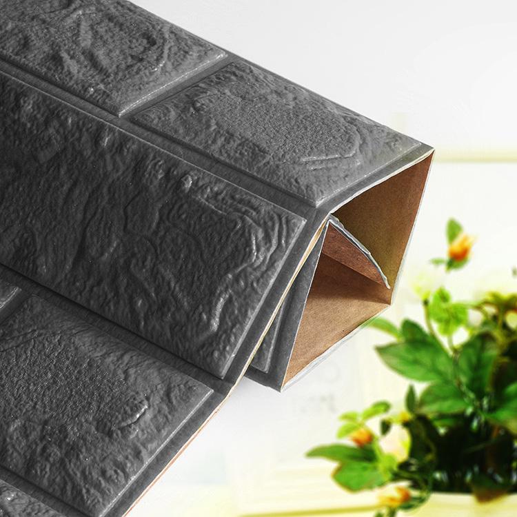 3D Self Adhesive Wall Stickers For Kids Room Bedroom Decor DIY Foam Brick Room Decor Wallpaper Home Decor Living Wall Sticker