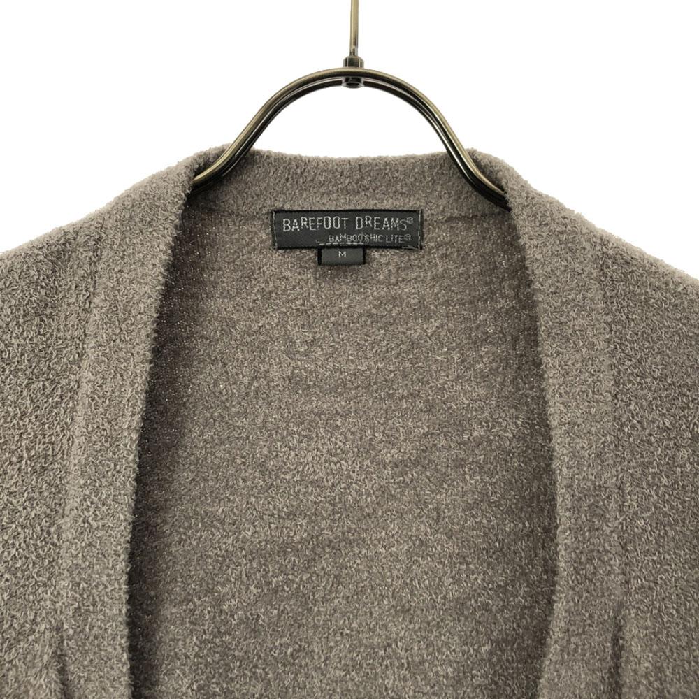BAREFOOT DREAMS Long Sleeve Fluffy Cardigan M Gray Women Used