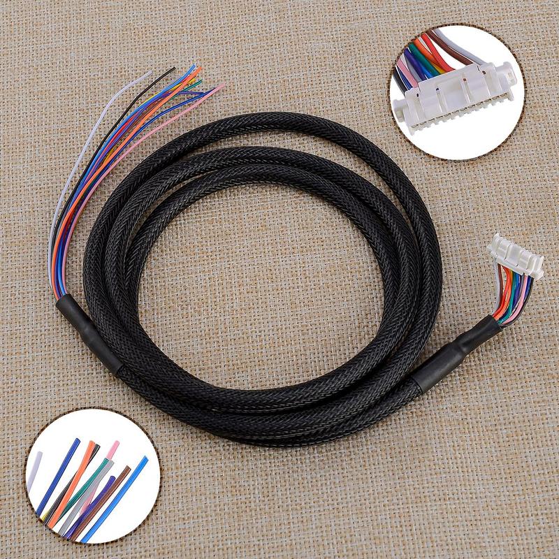 7 Digital Dash Input Output Wiring Harness Plug Adapter Fit for Holley 553106