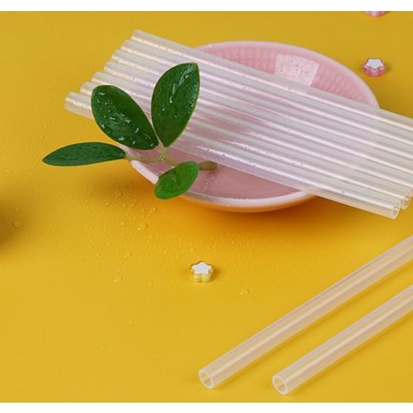 Vivito Silicone Straw Holder, Transparent, 2 Pieces