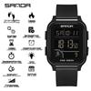 SANDA Trend Multifunctional Sports Watch for Students - Calorie Counter & Dual Alarms