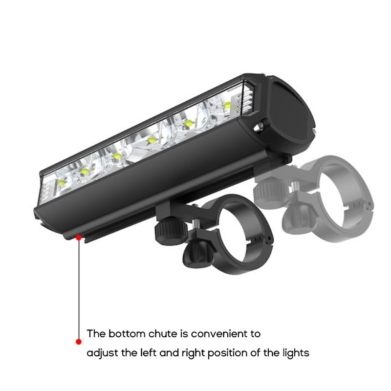 Bicycles Front Light, IP44 Road Cycling Light with 1400Lumens 5 Modes Headlamps