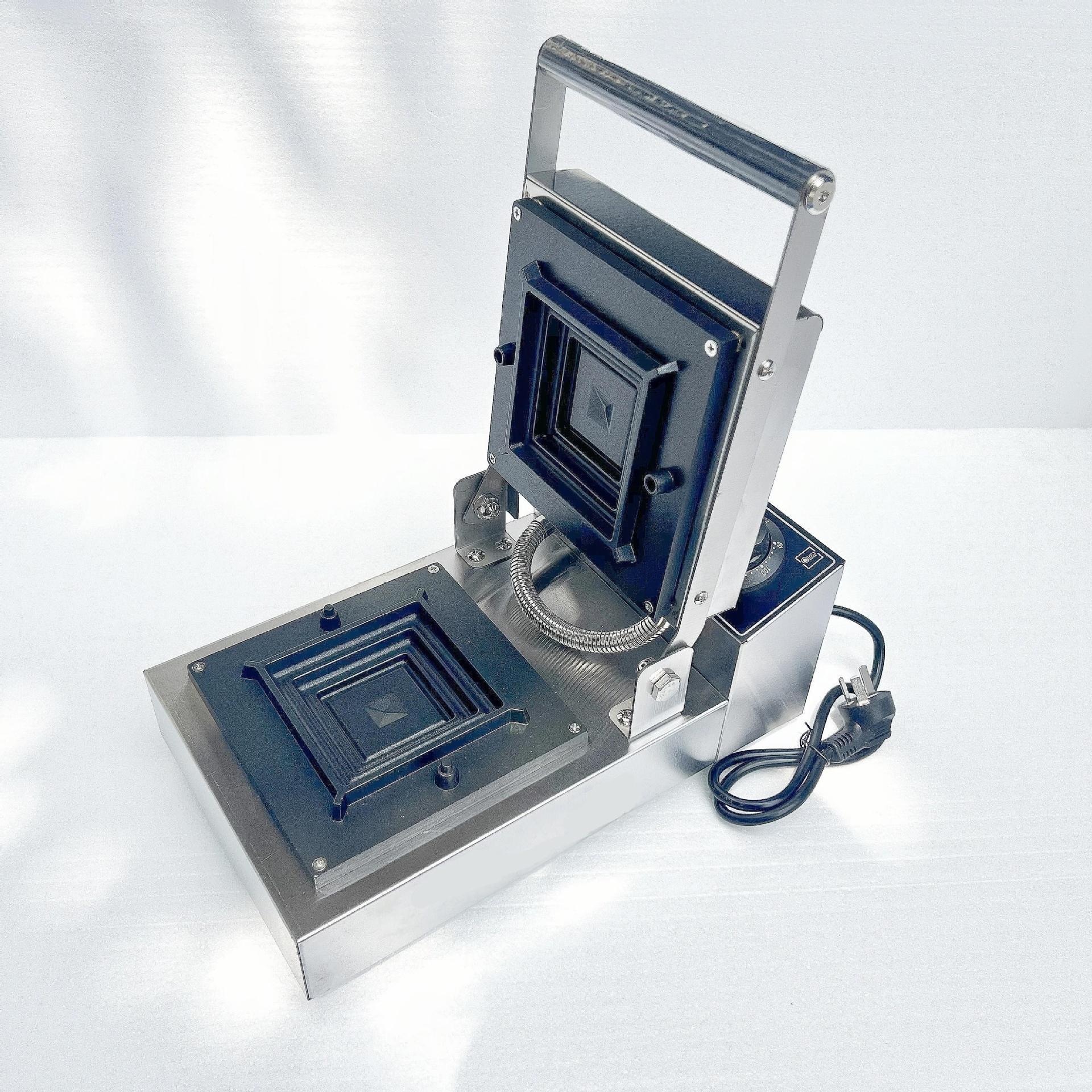 Dual-Head Mechanical Digital Toaster: Pocket & Square Bread Hot Press Sandwich Maker Standard