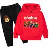 Kinder Cartoon Kapuzenpullover & Jogginghosen Set - 8 Farben erhältlich, Frühling/Herbst