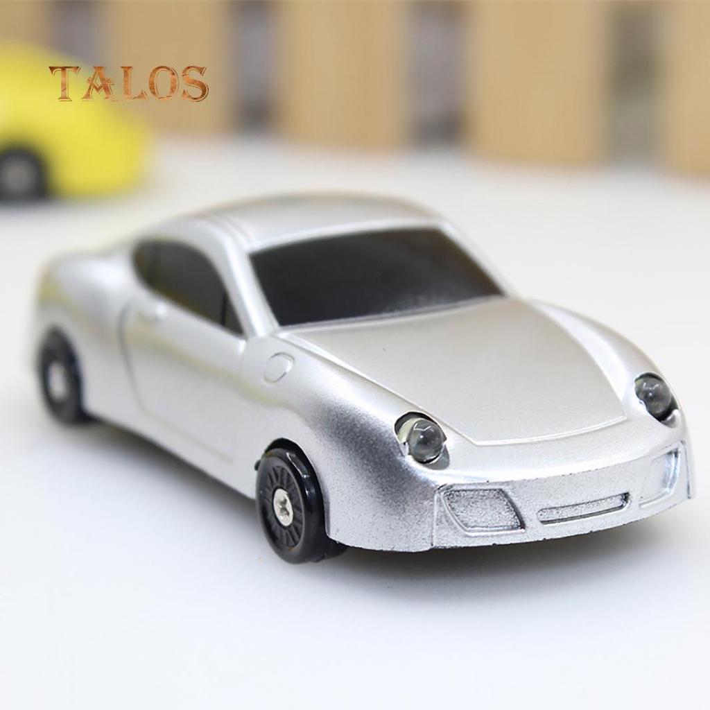Car Model Pendant LED Light Sound Horn Key Chain Keychain Ring Bag Phone Decor Suspension Trinket