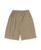 Cargo Bros Nylon Pintuck Bermuda Cropped Pants (Beige)