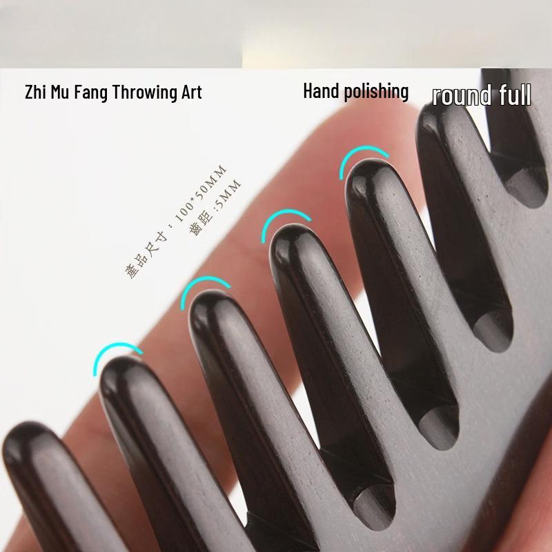 Sandalwood Head Meridian Massage Comb