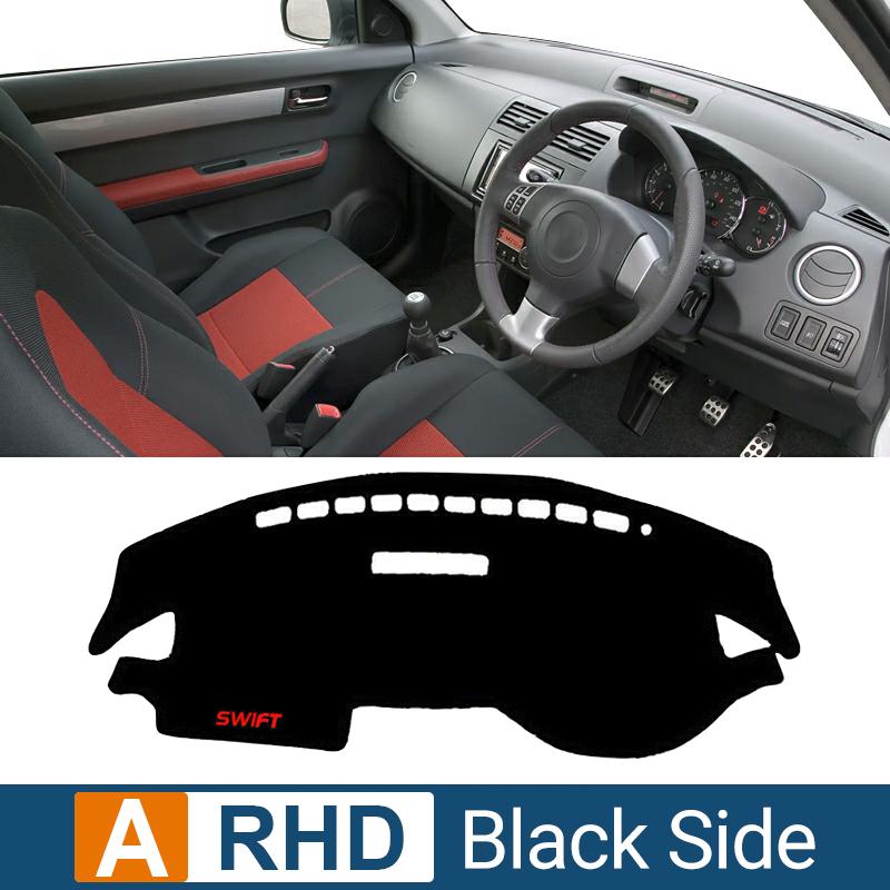 Abaiwai For Suzuki Swift Sport 2005 2006 2007 2008 2009 2010 Car Dashboard Mat Sun Shade trument Desk Non-slip 3d Accessories