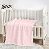 Love Themed Throw Solid Color Soft Touch Fluffy Plush Blanket Baby Heat Pattern All Season