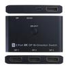 8K30hx  Switcher Bi Directional 3 Port DP1.4 To Multiple Screens Adapter Video Splitter