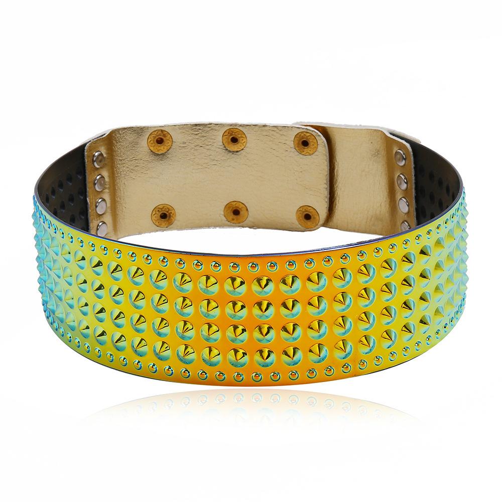 European and American Popular Jewelry Long Neck Ethnic Style Exaggerated Personality Metal Collar