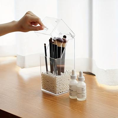 Ins Simple Transparent Cosmetics Storage Box High-value Large-Capacity Facial Mask Box Acrylic Dust-proof Jewelry Box
