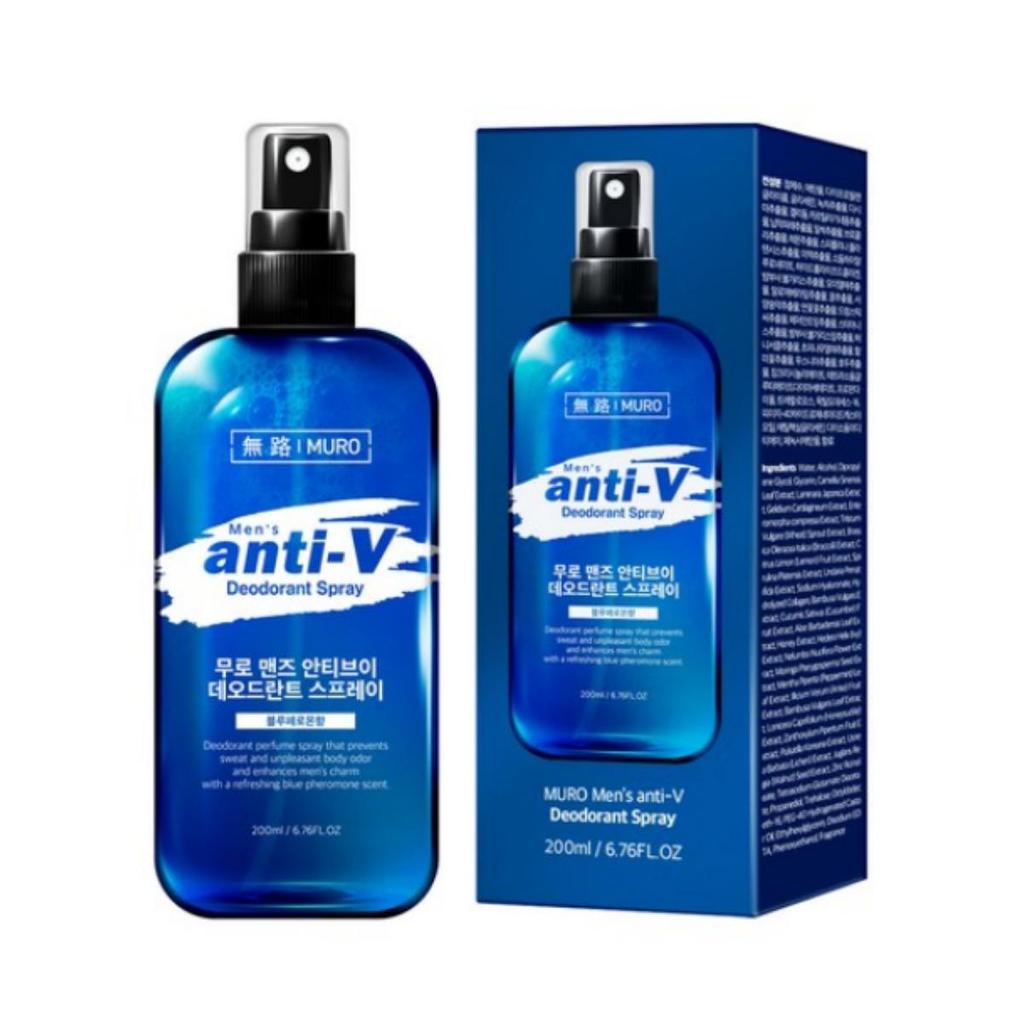 Muro Pánský antiperspirační deodorant ve spreji, 200 ml, 1 ks