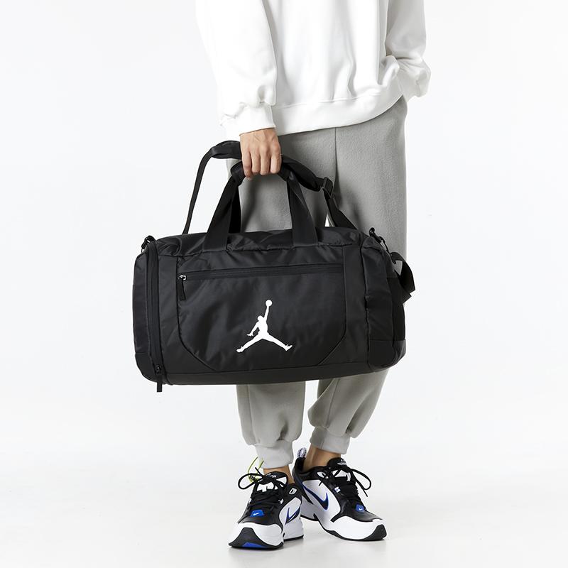 Jordan Large Capacity Polyester Gym Travel Bag Unisex Bags Black JD2233014TD-003