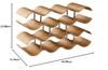 KINTO 14-Bottle Wine Rack, Willow, 45150