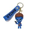 Neuer Cartoon-Avatar-Schlüsselanhänger 3D-Puppe Tasche Partneranhänger Auto-Schlüsselanhänger Kleines Geschenk