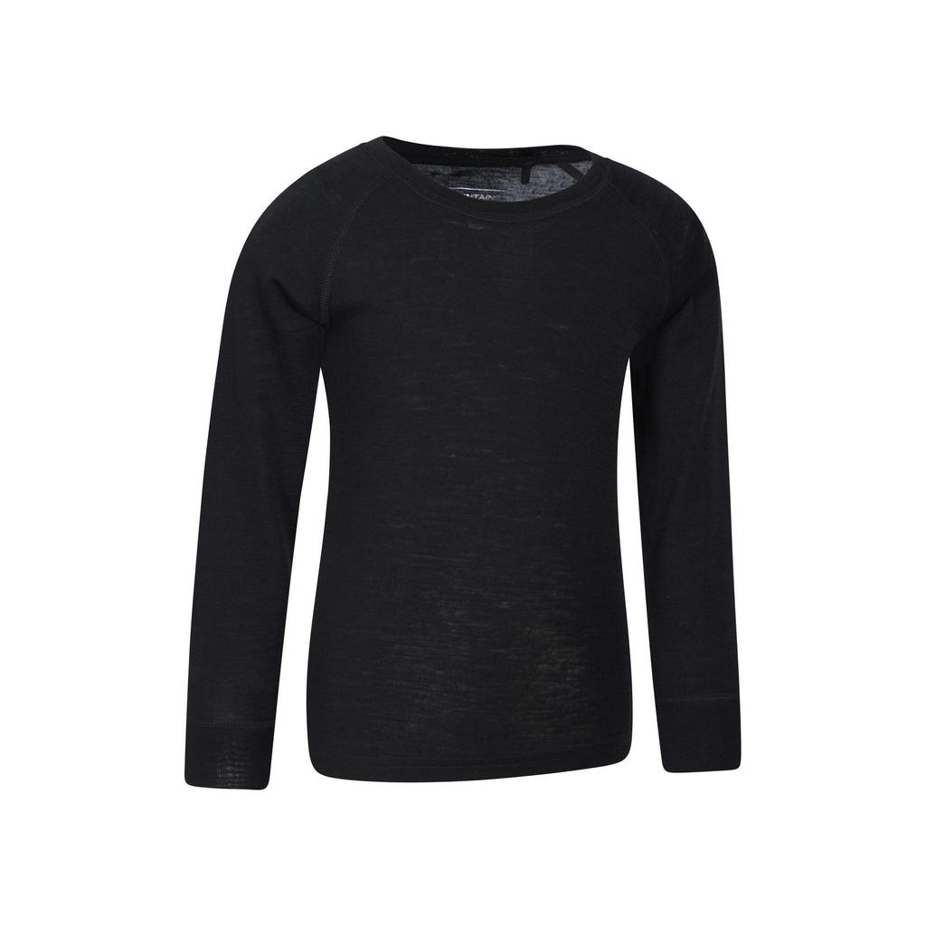 Mountain Warehouse Childrens/Kids Merino II Round Neck Base Layer Top