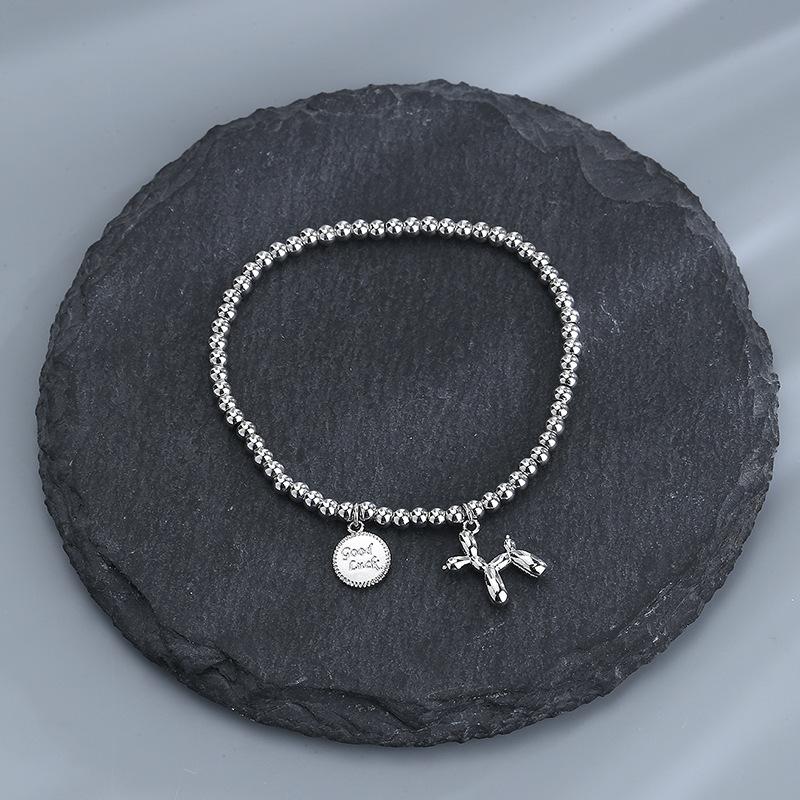 Lindon Zircon Bracelet Jewelry Geometric Bead Chain Link Bracelets Fashion Fine Wedding Gift for Girlfriend Women