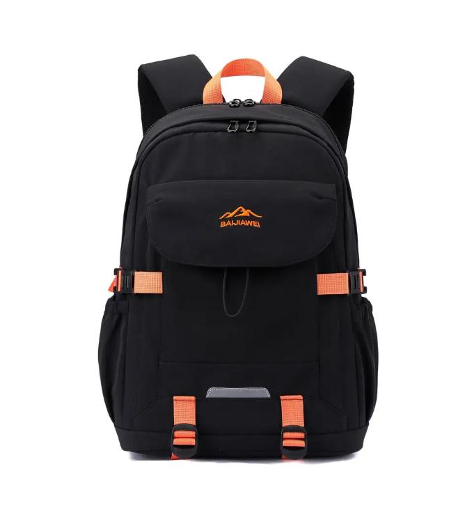Outdoor Leisure Backpack Color Contrast Lightweight Student Schoolbag Hiking Backpack New Large Capacity Backpack