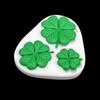Shamrock Vierblättriges Kleeblatt St. St. Patrick's Day Silikonform Fondant Schokolade Sugarcraft Form Kuchen Dekorationswerkzeuge