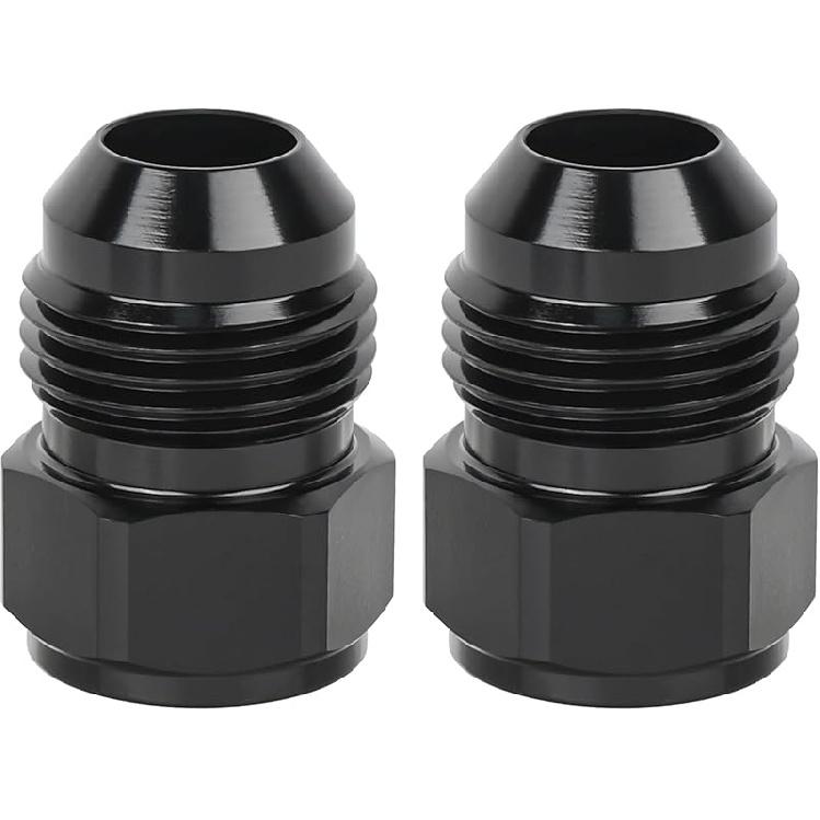 EVIL ENERGY 8AN Female to 10AN Male Flare Reducer Expander Adapter Fitting 2PCS