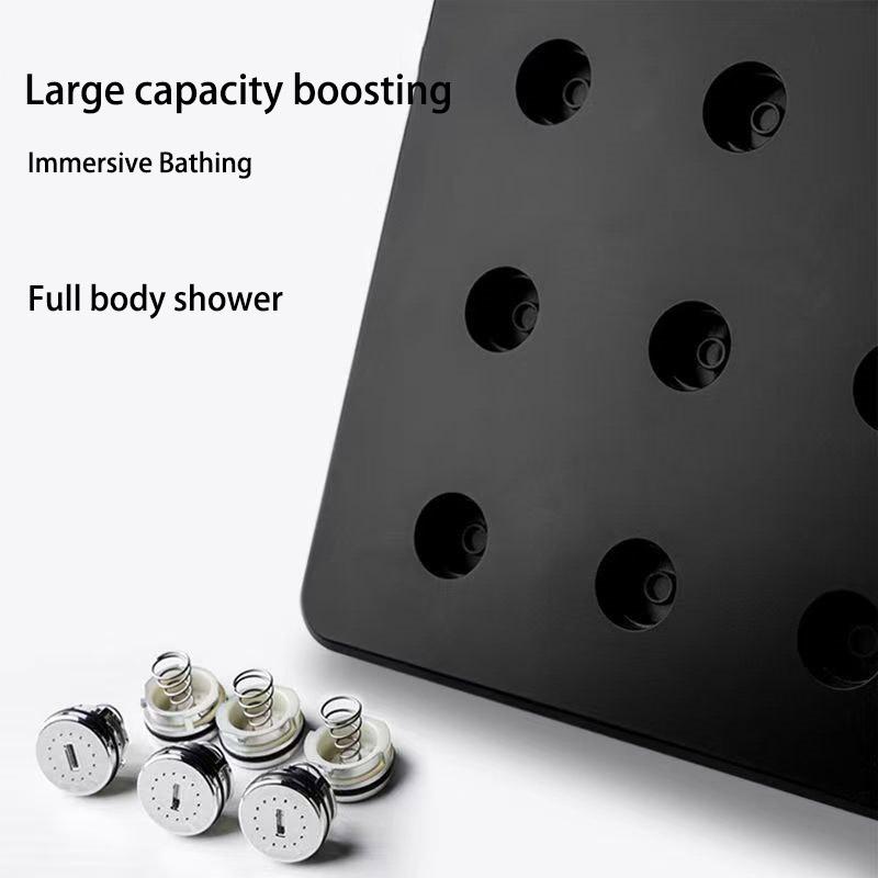 Shower Top Spray Large Water High-pressure Nozzle Pressurized Bath Bathroom Shower Head Small Waist Shower Set Universal Type