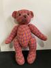 [USED] Harrods Teddy Bear, Tweed, Pink