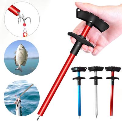 Aluminiumlegierung Angelhakenentferner T-förmiger Griff Angelhaken-Detacheur-Extraktor Dehooker Separator