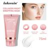 Collagen Smear Tear Mask Feuchtigkeitsspendende und feuchtigkeitsspendende Maske für empfindliche Haut, abendliche Hautpflegemaske, zarte, porenverengende Lifting-Maske